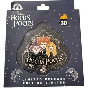 2023 Disney Parks Hocus Pocus 30th Anniversary Winifred Mary Sarah Jumbo LR Pin